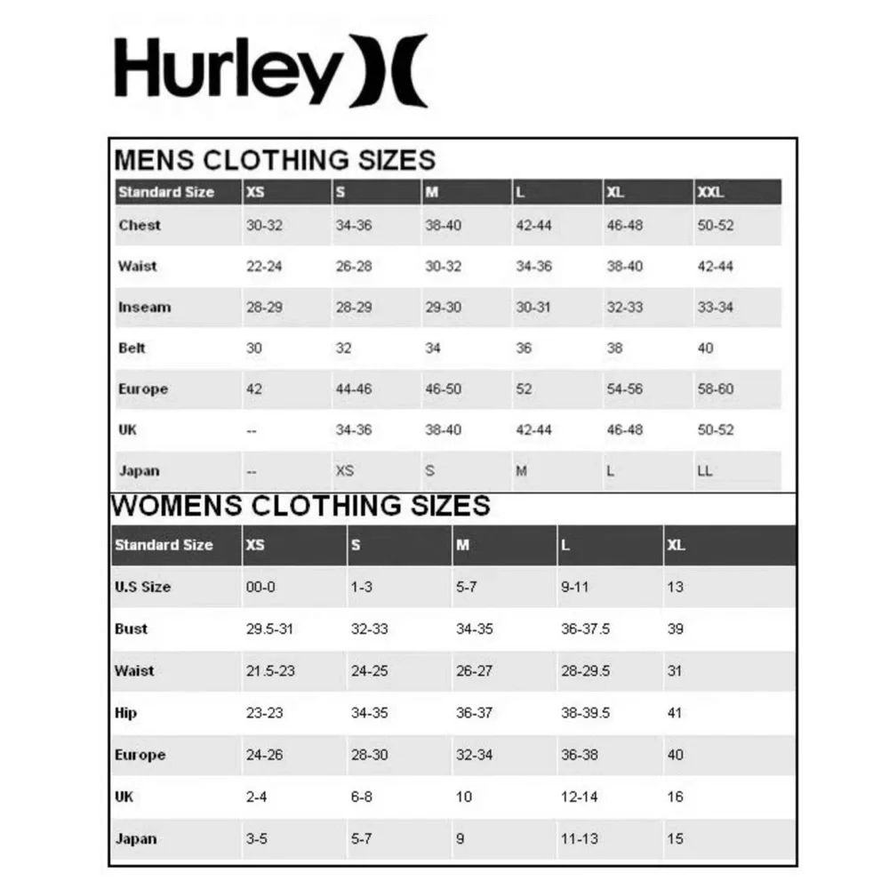 EUC- Hurley ‘Moonglow' Board Shorts
